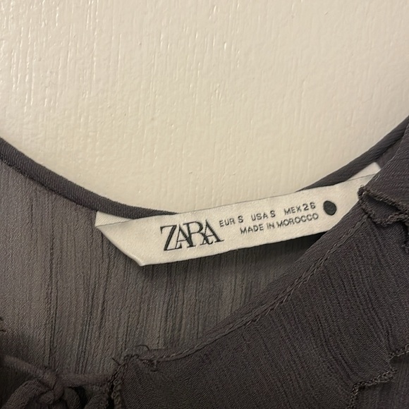 Sheer black Zara top - Picture 2 of 3